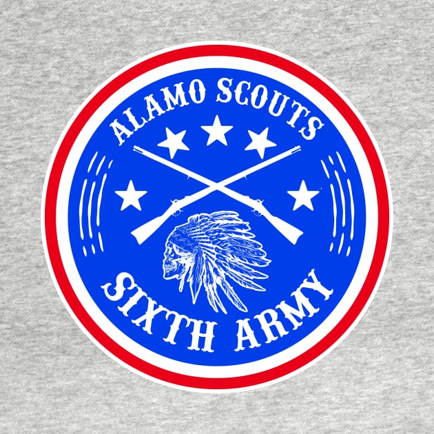 ALAMO SCOUTS 6TH ARMY LOGO DESIGN by theanomalius_merch